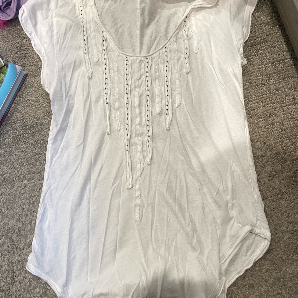 Label & Thread white tee size s